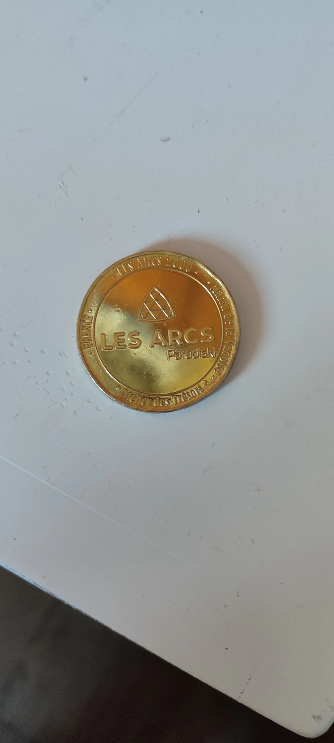 Jeton / Médaille souvenir - Arcs 2000 (Ski / Station) – photo 2